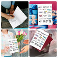 NPCSWXQ Funny Birthday Card for Bestie Friendship 4.7x7.1in with Envelope by Deal US