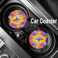 HOMETRIP Absorbent Ceramic Car Coasters Cork Back 2.56'' Sea Turtle 2pcs by Deal US