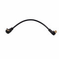 LARRITS HDMI 2.0 Cable 1FT 90 Degree Elbow Ultra Short 4K 60Hz Black by Deal US