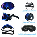 GDSanlian Dog Sunglasses UV-Proof Windproof Adjustable Strap Black Red L by Deal US