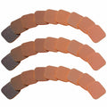 Toromp 2x2 Inch Soft Touch Sanding Pads 27 Pack Orange 320-3500 Grit by Deal US