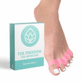 NAMELESS NICHE Toe Separators Bunion Corrector Toe Spacers Pink 1 Pair by Deal US