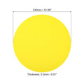 PATIKIL 13-inch Round Cardboard Paper Circles 40 Pcs Yellow DIY Crafts by Deal US