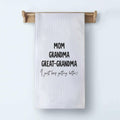 XUISWELL Grandma Gifts Kitchen Towels Great Grandma 16x24 Inch by Deal US