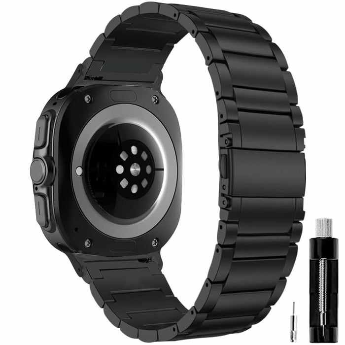 Arsfit Titanium Band Compatible Samsung Galaxy Watch Ultra 47MM Black by Deal US