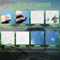DBIGQ Windshield Repair Kit Auto Glass Crack Chip Fix Liquid All-in-One by Deal US