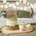 YQQYG Daisy Banner Garland 4 PCS White Paper Party Decor by Deal US
