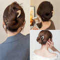 enophe 2PCS 5.12in U Shaped French Twist Metal Hair Pins Gold Silver by Deal US