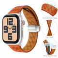 Limque Magnetic Genuine Leather Watch Band for Apple Watch 38-49mm by Deal US