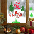 Suartus Christmas Stencils 16pcs Pine Trees Snowflake Elk Santa Reusable by Deal US