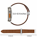 Limque Magnetic Genuine Leather Watch Band for Apple Watch 38-49mm by Deal US