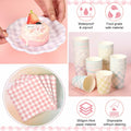 Yungyan 216 Pc Gingham Party Supplies Set Plates Cups Napkins Classic Color by Deal US