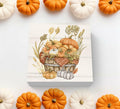 ULEGIE Fall Autumn Wood Box Sign Pumpkin Thanksgiving Decor 5x5 Inch by Deal US