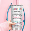 Pawzity 20 Oz White Stainless Steel Coffee Tumbler Gift for Women Friends by Deal US