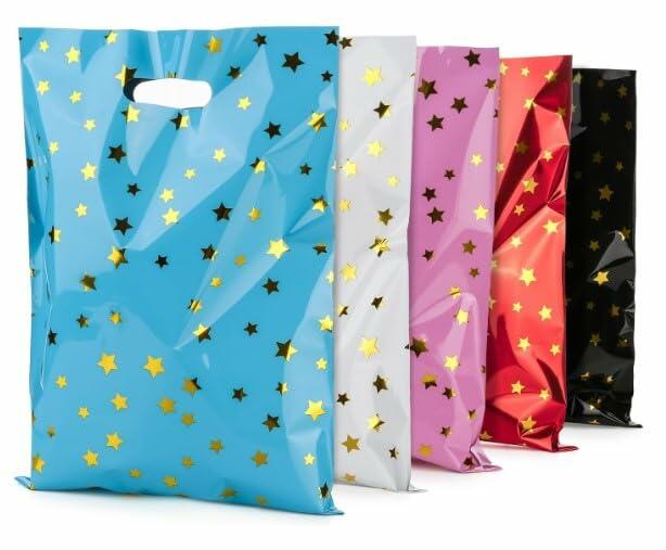 Generic Party Favor Bags 6x9in Assorted 25 pcs Birthday Baby Shower by Deal US