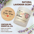 DOSINY Lavender Scented Candle 9Oz Soy Wax Gift for New Mom Funny Expecting by Deal US