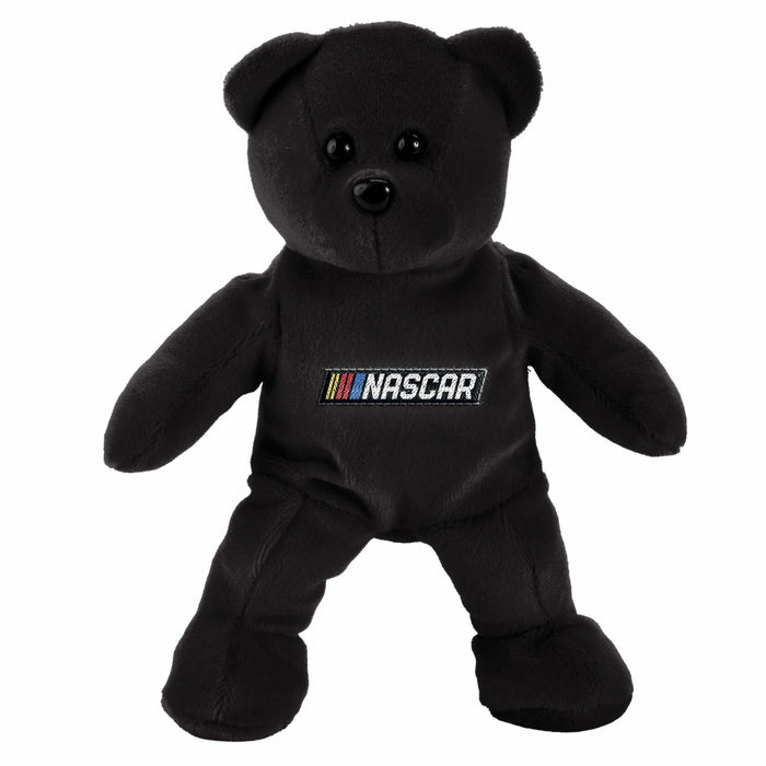 FOCO NASCAR Solid Bear Plush Stuffed Teddy Black 0.2lb by Deal US