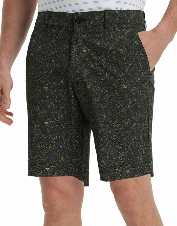 M MAELREG Mens Lightweight Water-Resistant Golf Shorts Black Grid Size 32 by Deal US