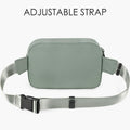 ZORFIN Fanny Pack Crossbody Belt Bag Adjustable Strap Camo Black One_Size by Deal US
