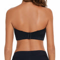 Woobilly Strapless Non Padded Push Up Convertible Bra Black Size 44F by Deal US