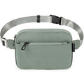 ZORFIN Fanny Pack Crossbody Belt Bag Adjustable Strap Camo Black One_Size by Deal US