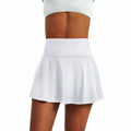 LXNMGO Women's High Waist Pleated Tennis Skirt with 4 Pockets White Size M by Deal US