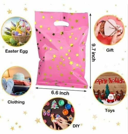Generic Party Favor Bags 6x9in Assorted 25 pcs Birthday Baby Shower by Deal US
