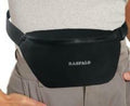 Rasfalo Fanny Pack Crossbody Bag Adjustable Belt Large Black Style 02 by Deal US
