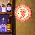 HSNBT Pink Home Bar Sign Decor Funny Drinking Wall Hanging Gift for Women by Deal US