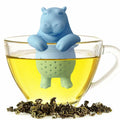 HADEWEITE 2pcs Silicone Tea Infuser Loose Leaf Strainer Gloves + Socks Set by Deal US
