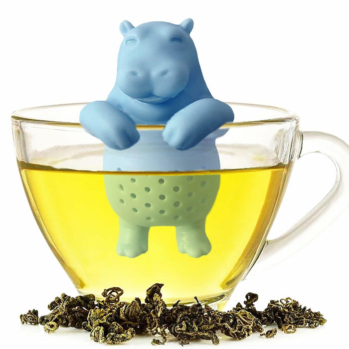 HADEWEITE 2pcs Silicone Tea Infuser Loose Leaf Strainer Gloves + Socks Set by Deal US