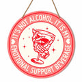 HSNBT Pink Home Bar Sign Decor Funny Drinking Wall Hanging Gift for Women by Deal US