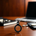Sluswallow Black Leather Coin Holder Keychain Standard Size Black by Deal US