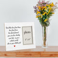 QZJ New Dad Wood Picture Frame Girl Dad Gifts 4x6 Inch Multicolour by Deal US