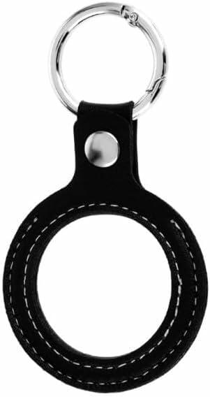Sluswallow Black Leather Coin Holder Keychain Standard Size Black by Deal US