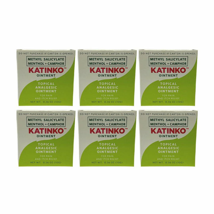 Katinko Ointment Pain Itch Expert 10g 6-Pack by Deal US