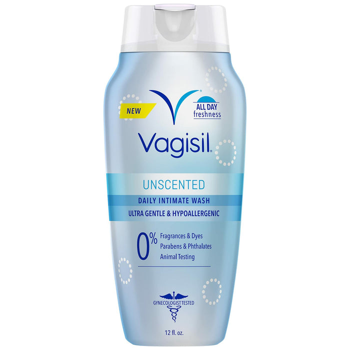 Vagisil Feminine Wash pH Balanced Gynecologist Tested Unscented 12 oz Pack 1 by Deal US