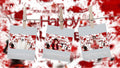 YYNXSY Halloween Photography Backdrop Red 10x8ft Spooky Ghost YY-3040 by Deal US