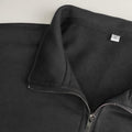 H HYFOL Men's USA Flag Graphic 1/4 Zip Pullover Sweatshirt Black Size S by Deal US