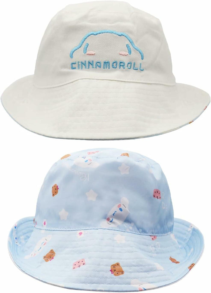 Kawaii Cotton Reversible Bucket Hat Women Lightweight Summer Outdoor by Deal US