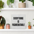 GTGIC Inspirational Motivational Desk Sign Positive Encouragement 5x5 Multicolor by Deal US