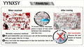 YYNXSY Halloween Photography Backdrop Red 10x8ft Spooky Ghost YY-3040 by Deal US