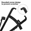 Quacc Body Fat Caliper with Slide Ruler & Body Fat Charts Black by Deal US