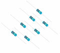 Jiefafa 5.1Ω 1/4W 1% Metal Film Resistor 0.01MF 300pcs Lead Material by Deal US