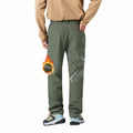 tectop Men's Hiking Cargo Pants Quick-Dry Water-Resistant Gray Size XXL by Deal US