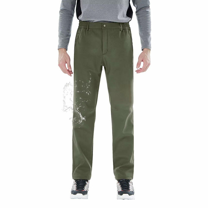 tectop Men's Hiking Cargo Pants Quick-Dry Water-Resistant Gray Size XXL by Deal US