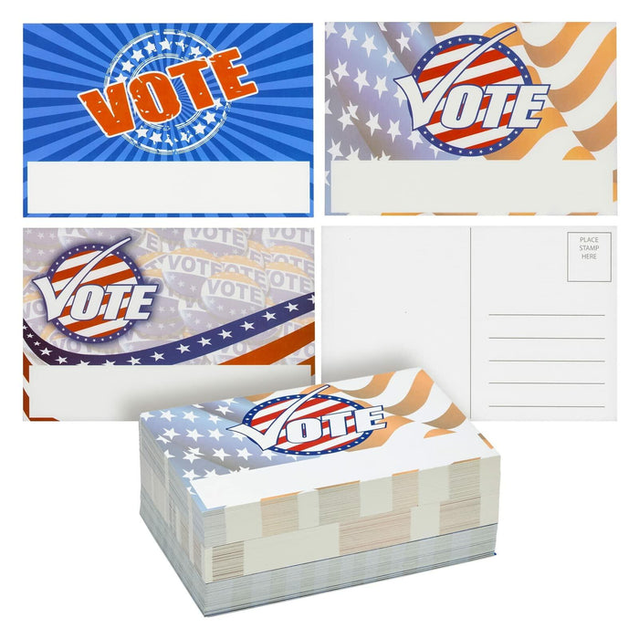 Sustainable Greetings Vintage Postcard Set 120ct 4x6 Patriotic Multi-Design by Deal US
