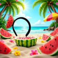 Sluswallow Watermelon Strawberry Plush Hairband Headband Red Cloth Accessory by Deal US