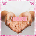 Nosiny 24 Pcs Pink Breast Cancer Awareness Acrylic Keychains 4.13x1.42in by Deal US