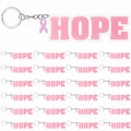 Nosiny 24 Pcs Pink Breast Cancer Awareness Acrylic Keychains 4.13x1.42in by Deal US